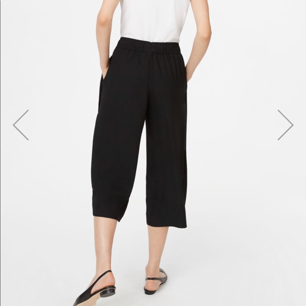 Club Monaco, elastic waist, cropped dress pant